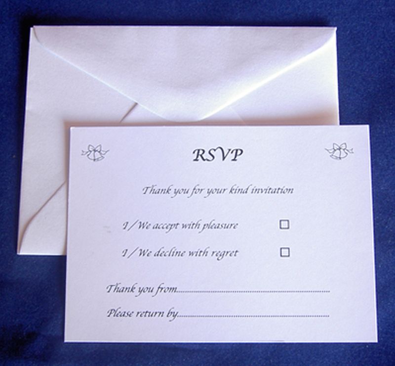 Party Invitations With Rsvp Cards 10