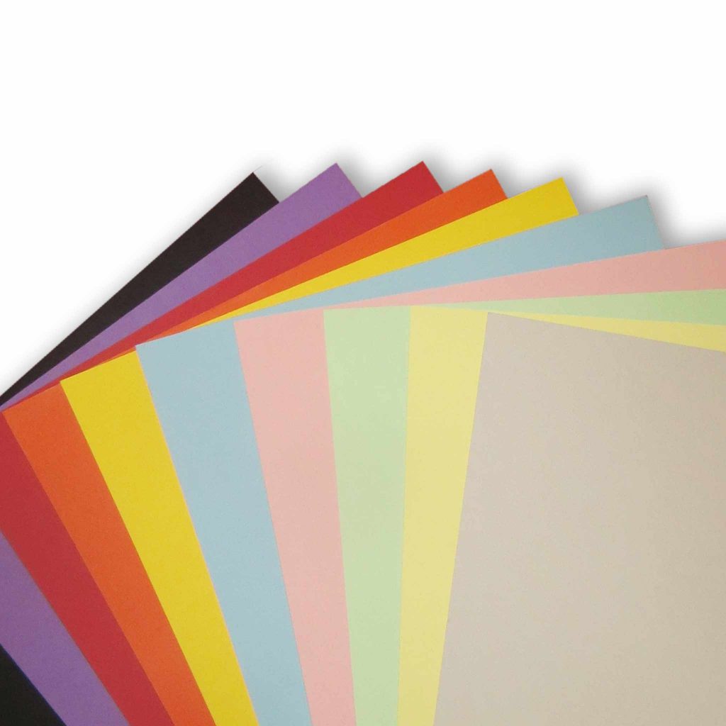 Coloured Card. Medium Heavy (210 - 250gsm) Ideal for Card Craft - IJC ...